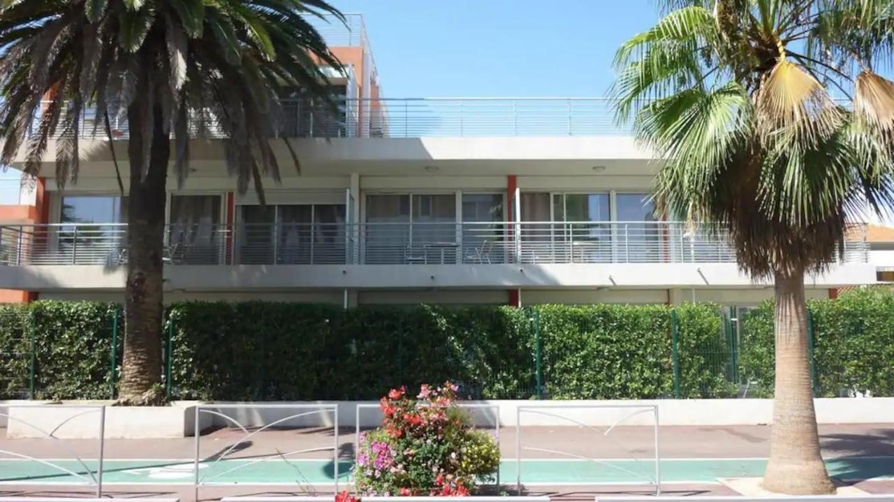 Cote D'Azur Joli Studio 50M Plage, Climatisation , Parking. Villeneuve-Loubet Exterior foto