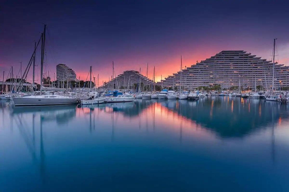 Cote D'Azur Joli Studio 50M Plage, Climatisation , Parking. Villeneuve-Loubet Exterior foto