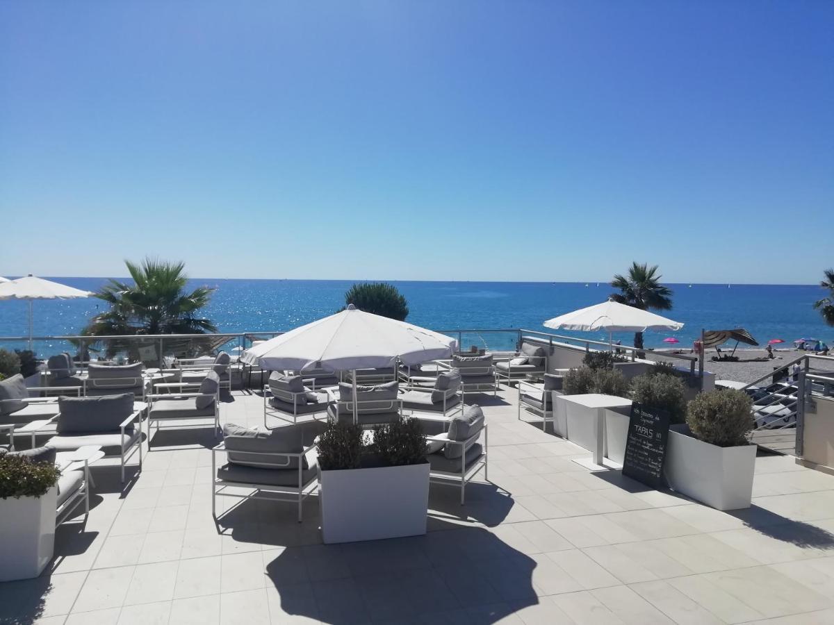 Cote D'Azur Joli Studio 50M Plage, Climatisation , Parking. Villeneuve-Loubet Exterior foto